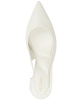 Aldo Women's Uliana Pointed-Toe Slingback Block-Heel Pumps