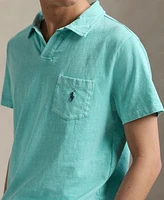 Polo Ralph Lauren Men's Standard Cotton-Linen Jersey Shirt