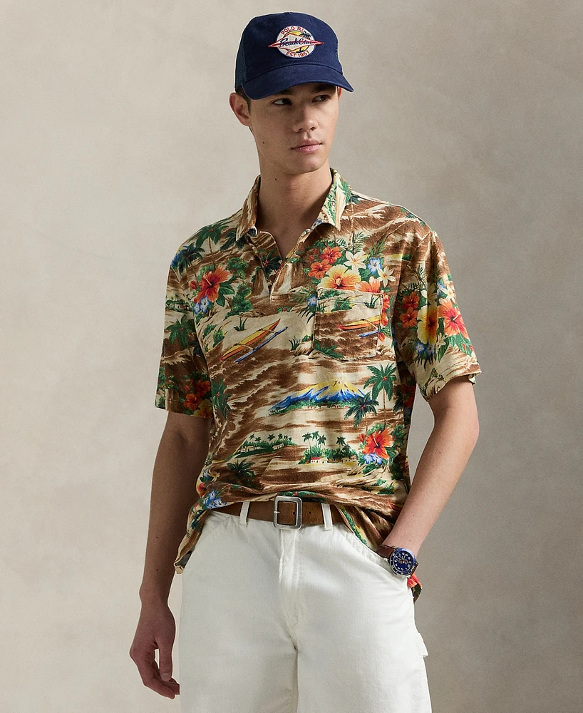 Polo Ralph Lauren Men's Classic-Fit Tropical Linen-Cotton