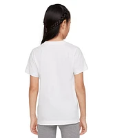 Nike Big Kids Sportswear Printed Crewneck T-Shirt