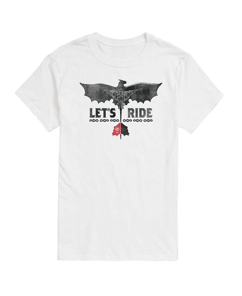 Airwaves Men's How To Train Your Dragon Lets Ride Short Sleeve T-Shirt