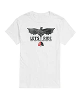 Airwaves Men's How To Train Your Dragon Lets Ride Short Sleeve T-Shirt