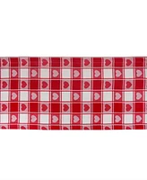 Design Imports Valentine's Day Table Runner, 14" x 108"