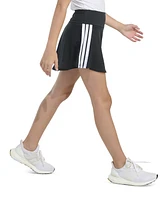 adidas Big Girls Detached Wide Waistband 3-Stripe Flounce Skort