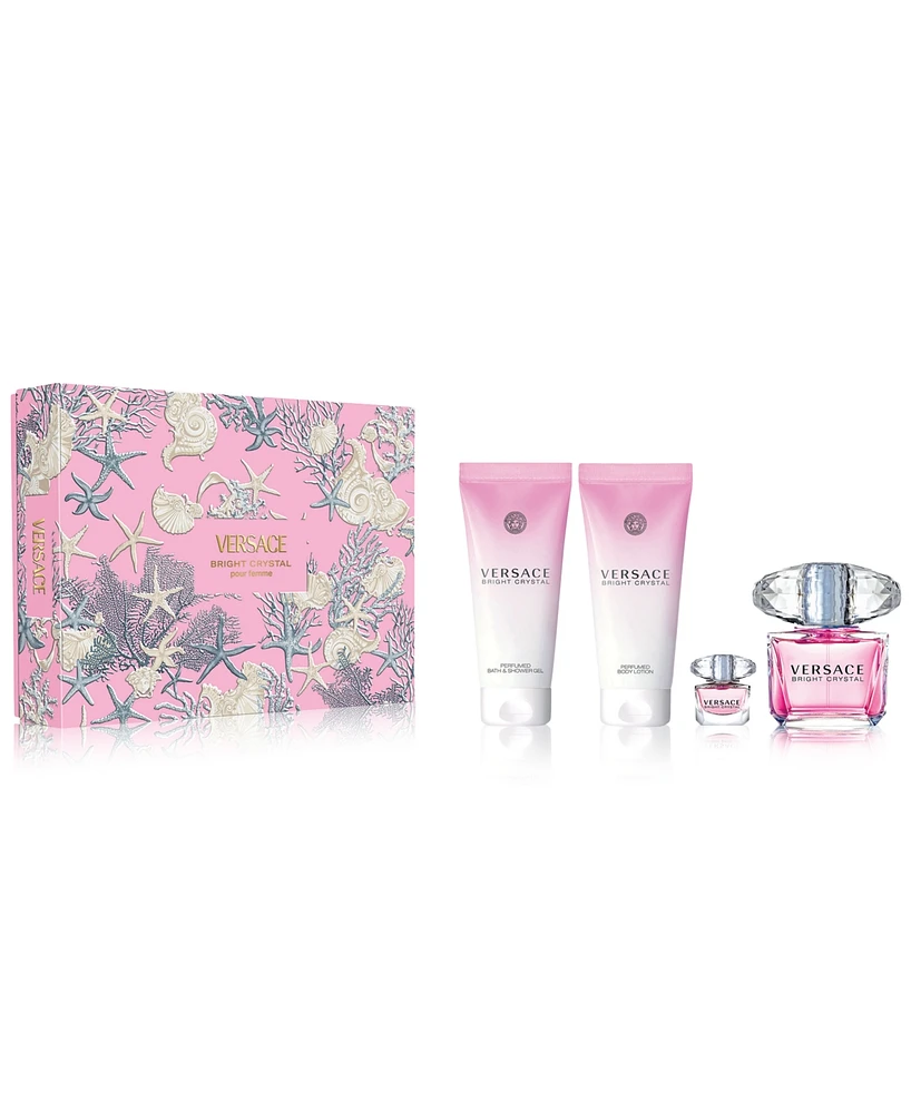 Versace 4-Pc. Bright Crystal Eau de Toilette Gift Set