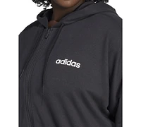 adidas Plus Logo French Terry Full-Zip Hoodie