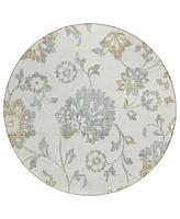 Addison Chantille Machine Washable ACN856 8'x8' Round Area Rug