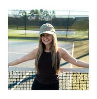 Unisex Adjustable Running Hat - Dark Tan