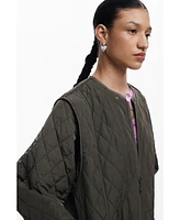 Desigual Women's Long padded coat