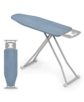 Foldable Ironing Board with 7 Adjustable Heights Heat & Scorch Resistant Fabric