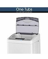 12 lbs Full-automatic Washing Machine with 10 Wash Programs