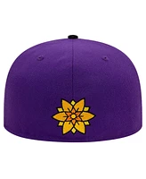 New Era Men's Purple Joker Laugh Out Loud 59FIFTY Fitted Hat