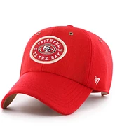 '47 Brand x Stoney Clover Lane Men's and Women's Scarlet San Francisco 49ers Field Goal Clean Up Adjustable Hat