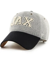 '47 Brand x Stoney Clover Lane Men's and Women's Gray/Black Jacksonville Jaguars Block Clean Up Adjustable Hat