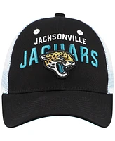 Outerstuff Preschool Black Jacksonville Jaguars Core Lockup Trucker Adjustable hat