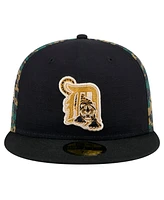 New Era Men's Black Detroit Tigers Digi Camo 59FIFTY Fitted Hat