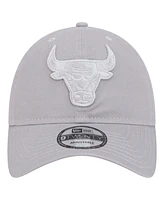 New Era Men's Gray Chicago Bulls Tonal 9TWENTY Adjustable Hat