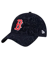 New Era Women's Navy Boston Red Sox Flair 9TWENTY Adjustable Hat