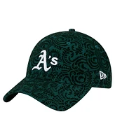 New Era Women's Green Athletics Flair 9TWENTY Adjustable Hat