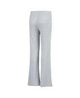 Concepts Sport Women's Gray New York Yankees Juniper Rib Knit Flare Sleep Pants