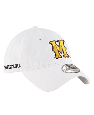 New Era Men's White Missouri Tigers Core Classic 9TWENTY Adjustable Hat