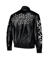 Freeze Max Men's / Looney Tunes Tweety Bones Full-Zip Varsity Jacket