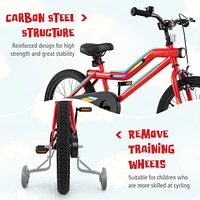 Kids Bike with Led Lights Adjustable Bicycle for Fun and Safe Riding