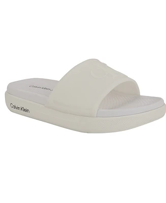 Calvin Klein Women's Peari Pool Slip-On Slide Sandals