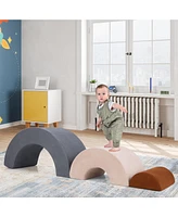 3-Piece Toddlers Climbing Toys Indoor Soft Play Equipment Playset Safe and Fun Foam Activity Set