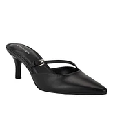 Calvin Klein Women's Jansy Buckle Strap Mid-Stiletto Pumps