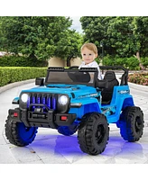 Kids Ride-On Jeep Car with 2.4G Remote Control Safe and Fun Electric Car for Toddlers