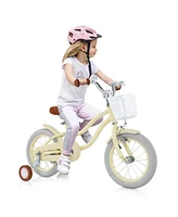 Kids Bike Adjustable with Training Wheels Ages 3-8 Years Olds