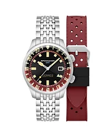 Spinnaker Men's Bradner Gmt Automatic Solid Stainless Steel Bracelet Watch