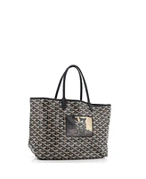 Pre-Owned Goyard Pm Saint Louis Tote Printed Coated Canvas