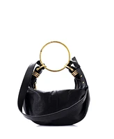 Pre-Owned Chloe Small Bracelet Hobo Bag Leather