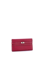 Pre-Owned Hermes Long Kelly Wallet Epsom