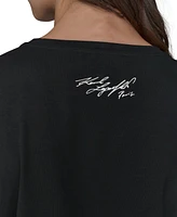 Karl Lagerfeld Paris Women's Jewel Bonjour T-Shirt