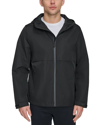 Dockers Men's Hooded Rain Jacket