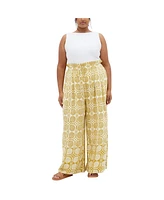 Plus Eva Print Pant