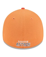 New Era Men's Orange Houston Astros 2025 Spring Training 39THIRTY Flex Hat