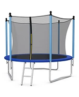 Outdoor Trampoline with Safety Closure Net