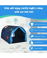 Kids Galaxy Starry Sky Dream Portable Play Tent with Double Net Curtain