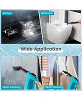 1400W Handheld Steam Cleaner with 14-Piece Accessory Kit and Child Lock