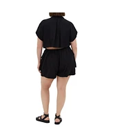 Plus Jade Playsuit