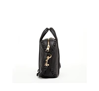 Susu The Evelyn Black Leather Crossbody Bag