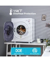 1500W Compact Laundry Dryer with Touch Panel