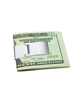 Bling Jewelry Large Wide Strong Hinged Style Money Clip Card Holder Stainless Steel