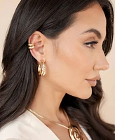 Ettika Liquid Lux Hoop Earrings