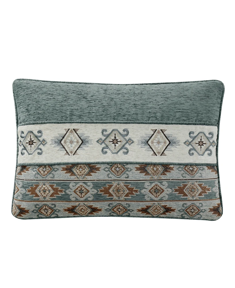 J Queen New York Telluride Boudoir Decorative Pillow, 14" x 21"