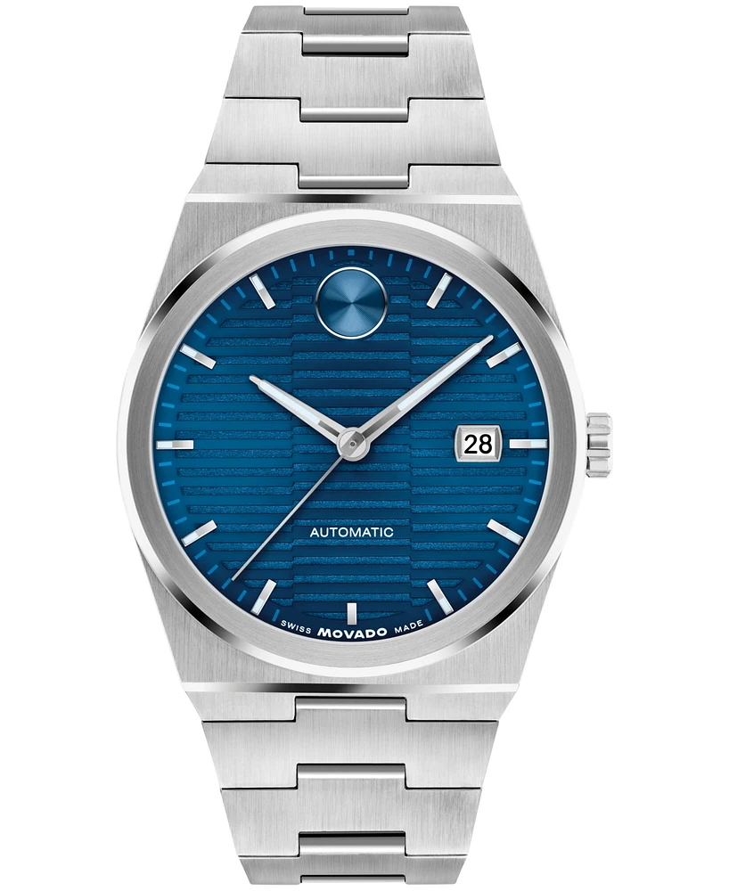 Movado Men's Bold Quest Swiss Automatic Stainless-Steel Watch